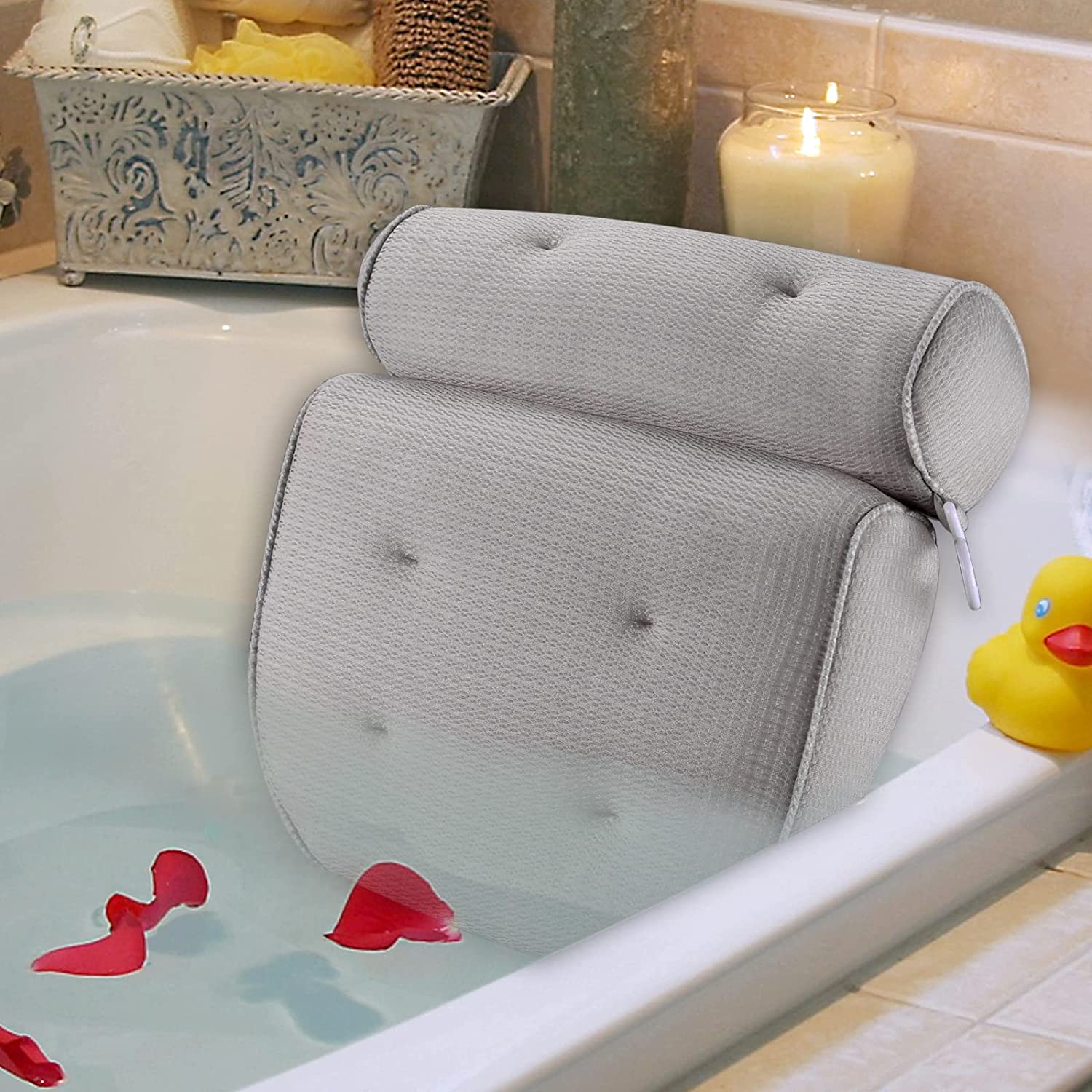 Top Reasons For Using Bath Pillows For Tub Neck And Back Support